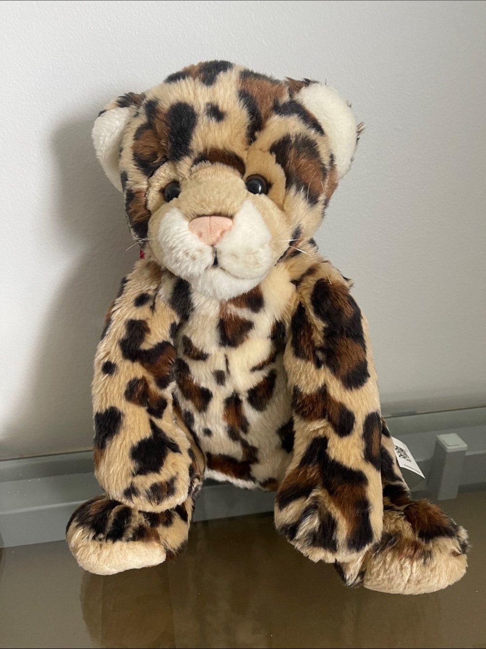 Build-A-Bear Leopard Cub Plush - Brown, Black, Cream Spots